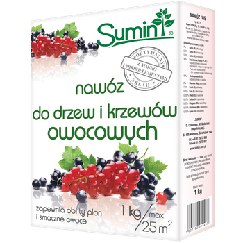 Nawóz do drzew i krzewów owocowych 1kg  Sumin