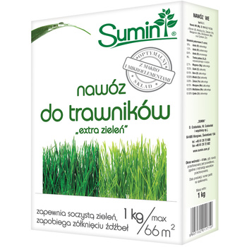 Nawóz do trawników „EXTRA ZIELEŃ” 1kg Sumin