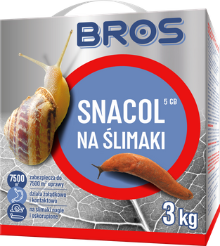 Bros Snacol  5GB  NA ŚLIMAKI 3kg