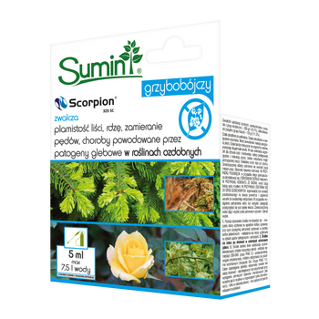 Scorpion 325 SC grzybobójczy 5ml szara pleśń mączniak