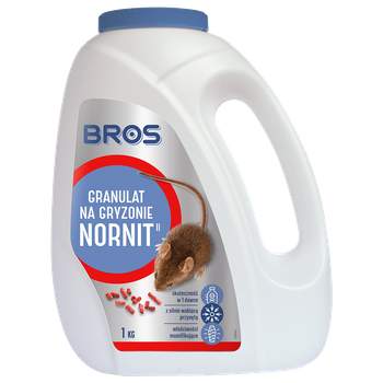 Granulat na nornice Bros Nornit 1KG