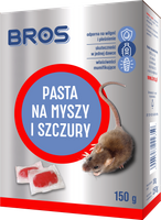 PASTA na myszy i szczury trutka Bros 150g