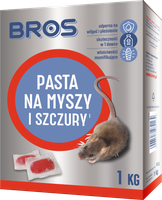 PASTA na myszy i szczury trutka Bros 1KG