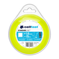 Żyłka tnąca STANDARD – kwadrat 1,6 mm 15 m